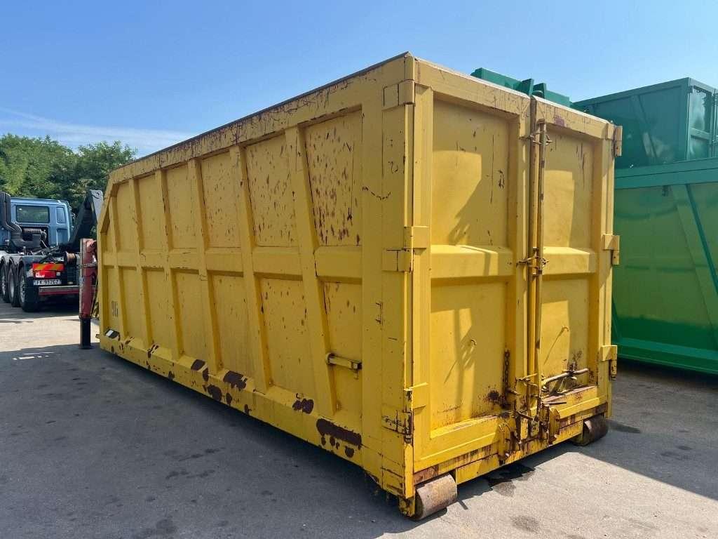 CONTAINER SCARRABILE USATO A CIELO APERTO CON GRU Photo 4