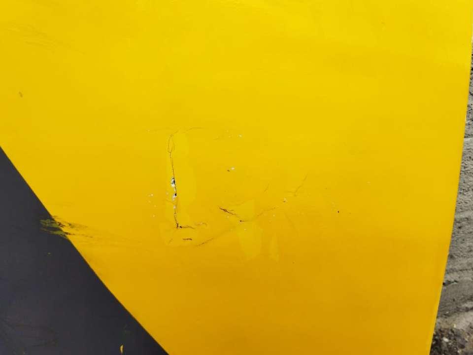 Hood and body panel for Volvo Ec 140 Photo 4