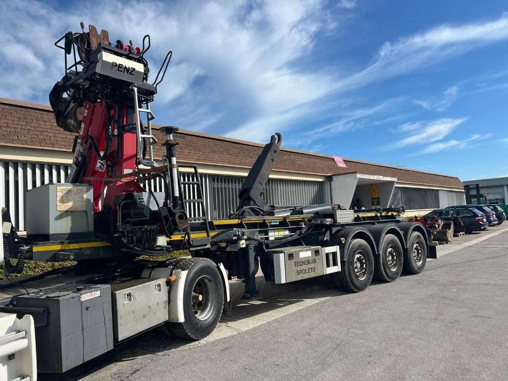 Tecnokar Trailers SCARRABILE CON GRU Photo 6