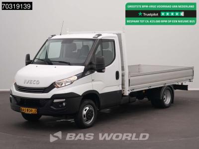 Iveco Daily 35C18 3.0L Automaat Dubbellucht Open Laadbak 180PK Airco Cruise 3,5t Trekgewicht Euro6 Pritsc sold by BAS World B.V.