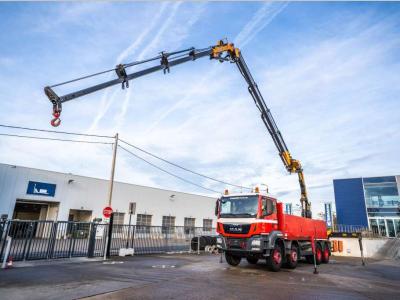 Man TGS 35.400 BB+ EFFER 395 (4x)+JIB(4x) sold by Braem NV