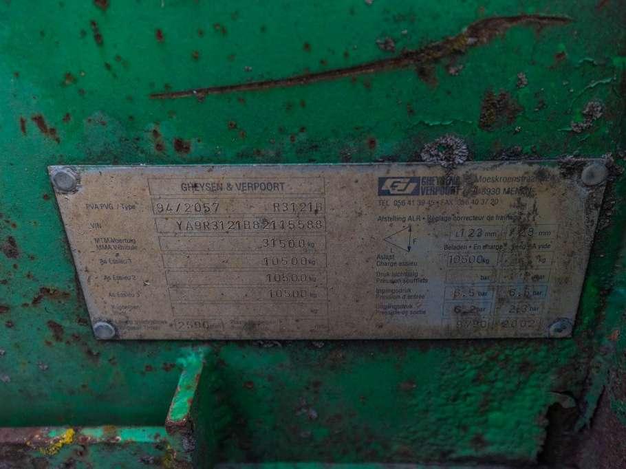 Gheysen & Verpoort R312B - 31 500 KG Photo 15