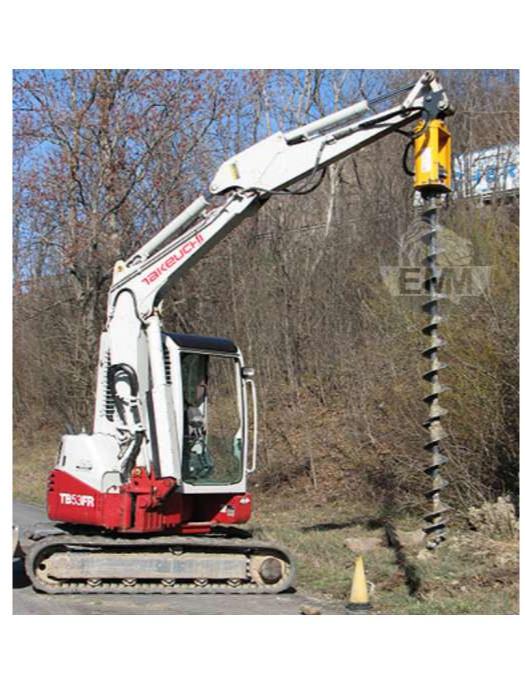 EMM Trivella per escavatore 7 / 12 ton Photo 2