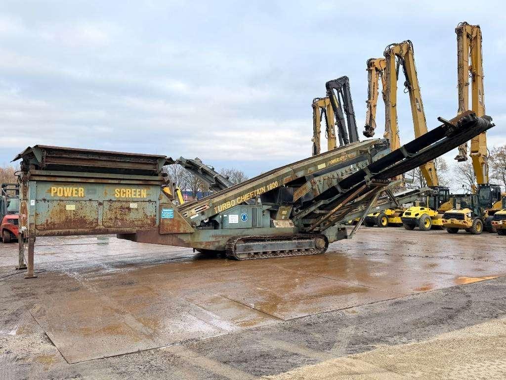 Powerscreen Chieftain 1800 - German Machine / Good Condition! Photo 2