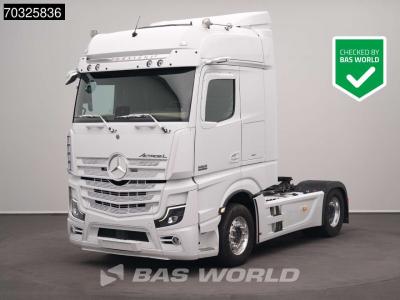 Mercedes-Benz Actros 1853 4X2 Driver Extent+ Bigspace Retarder 2xTanks Full-Air Alcoa's Standklima sold by BAS World B.V.