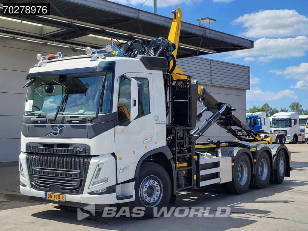 Volvo FM 460 8X4 NEW! Palfinger Q200Z95TR Crane Kran + HT 24 TEC Hooklift ACC LED Photo 9