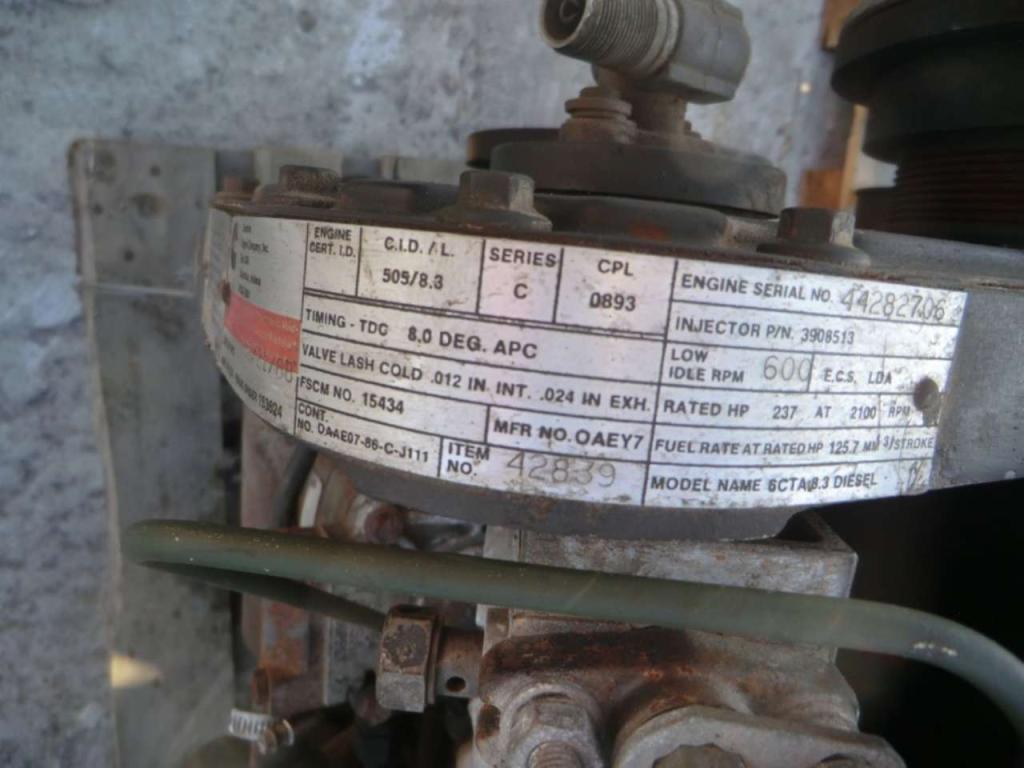 Long block engine for Cummins 6CTA8.3 Photo 5