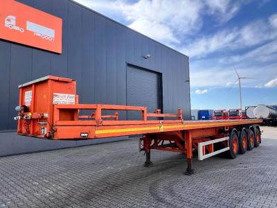 Mol 62 tons Ballast trailer, 4 axles, 2 steering axles, Belgium- trailer, 75% tyres Photo 1