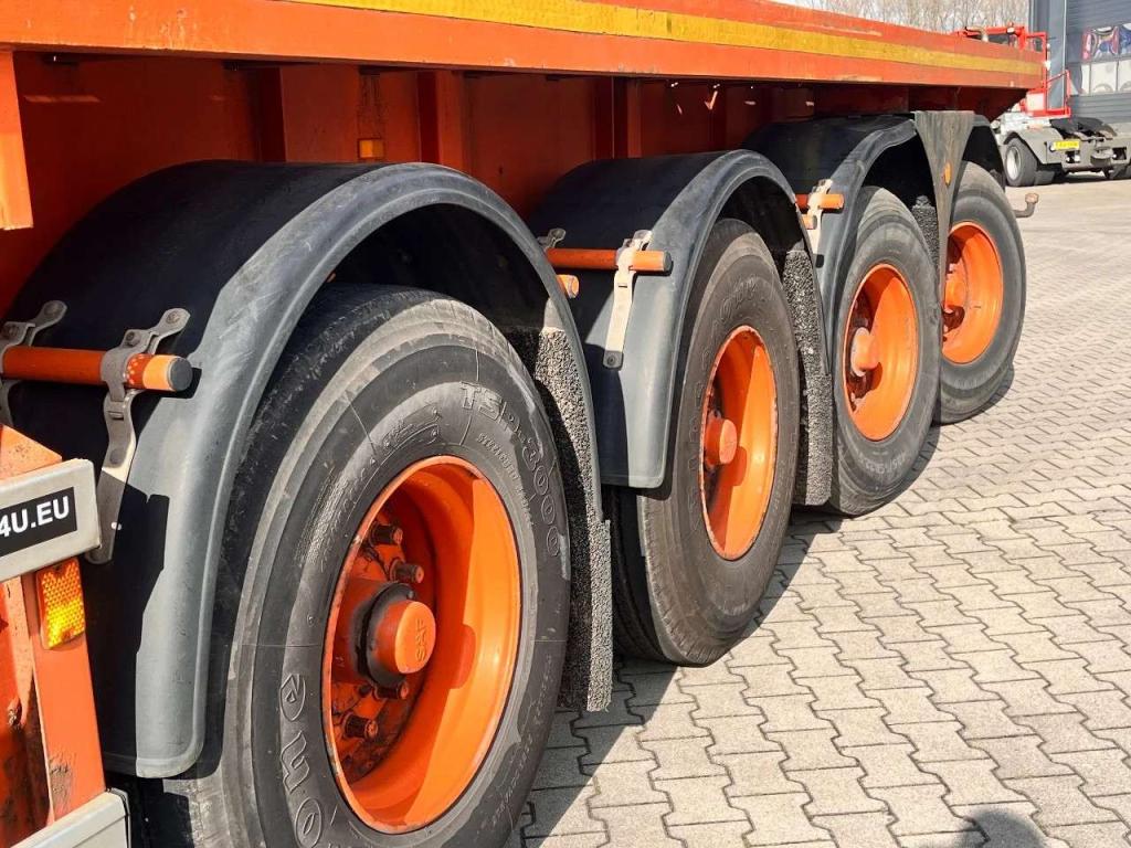 Mol 62 tons Ballast trailer, 4 axles, 2 steering axles, Belgium- trailer, 75% tyres Photo 25