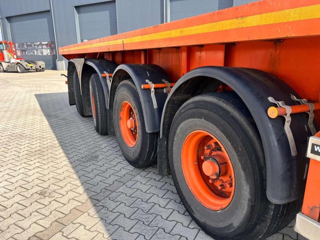 Mol 62 tons Ballast trailer, 4 axles, 2 steering axles, Belgium- trailer, 75% tyres Photo 27