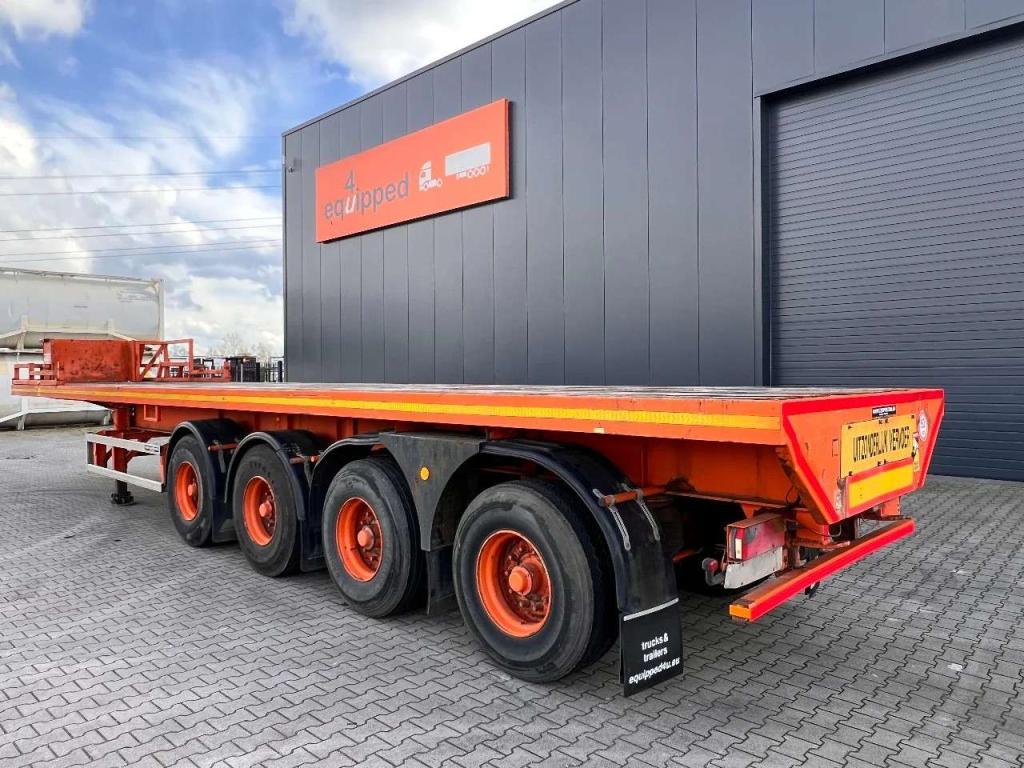 Mol 62 tons Ballast trailer, 4 axles, 2 steering axles, Belgium- trailer, 75% tyres Photo 5