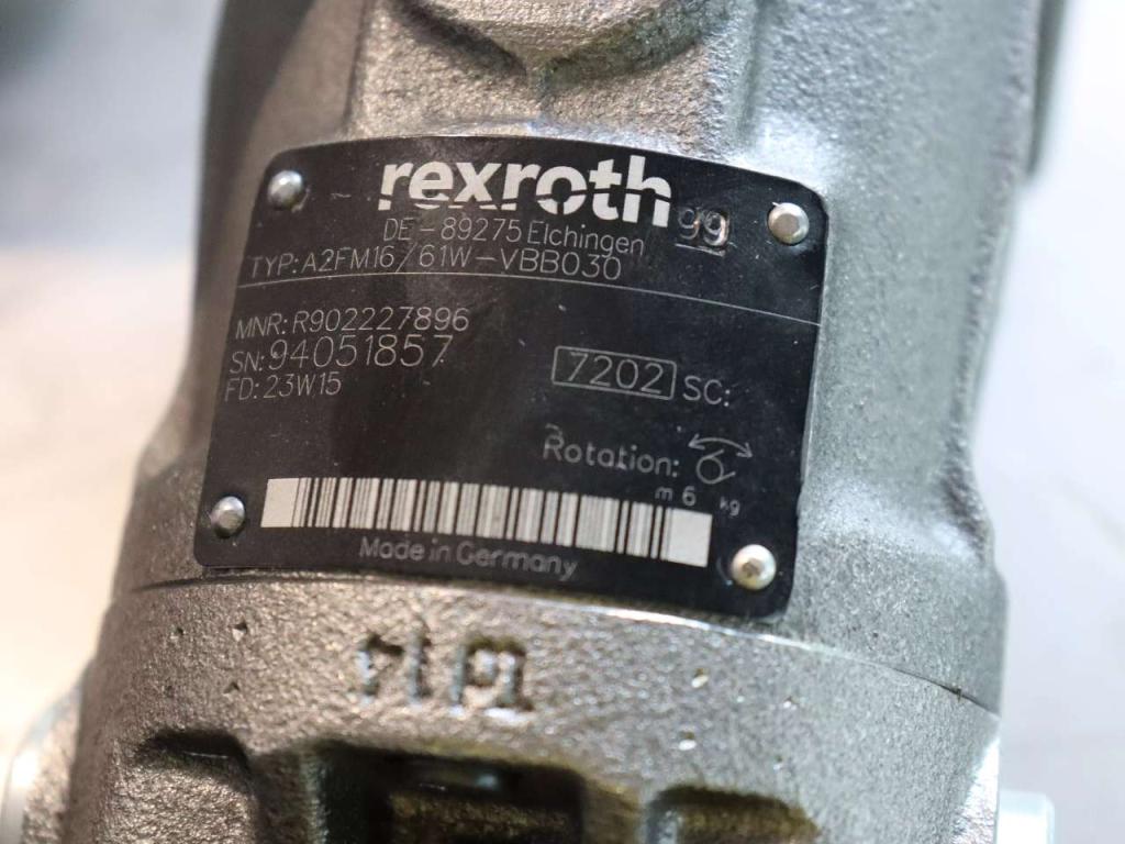 Bosch Rexroth A2FM16/61W-VBB040 Photo 4