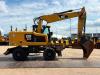 Caterpillar M316F Mobile excavator Photo 10 thumbnail