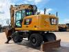 Caterpillar M316F Mobile excavator Photo 6 thumbnail