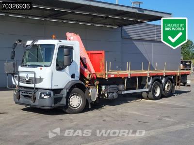 Renault Premium 320 Premium 6X2 Fassi F95A.22 Manual Gearbox Lift Axle sold by BAS World B.V.