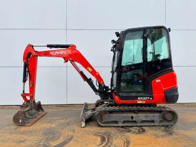 Kubota KX027-4 - Hammer Lines / Quick Coupler sold by Boss Machinery