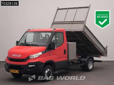 Iveco Daily 35C12 Kipper Dubbel Cabine 3,5t Trekhaak Airco Cruise Euro6 Tipper Benne Kieper A/C Towbar Cr sold by BAS World B.V.