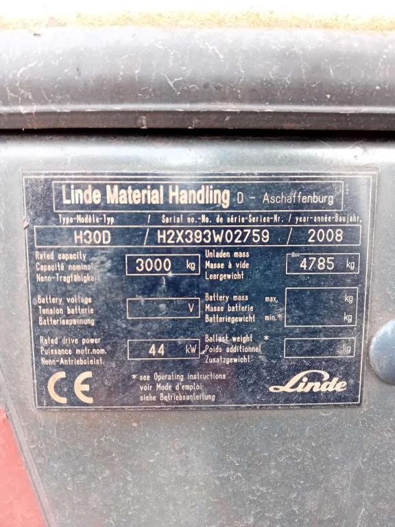 Linde H30D Photo 5
