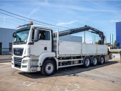 Man TGS 35.420 BL-8x4-4+HIAB 188 E-2 sold by Braem NV