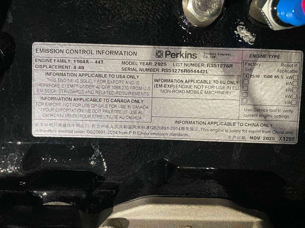 Perkins 1104A-44TG1 - 73 kVA Generator - DPX-19804.1 Photo 16