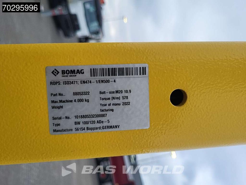 Bomag BW100 ADe-5 ELECTRIC - CE-CERTIFIED Photo 28