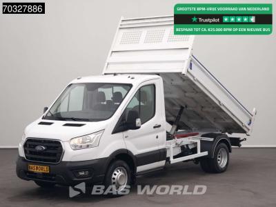 Ford Transit 130pk Kipper Dubbellucht Trekhaak Airco Cruise Euro6 Tipper Benne Kieper Airco Trekhaak Cru sold by BAS World B.V.