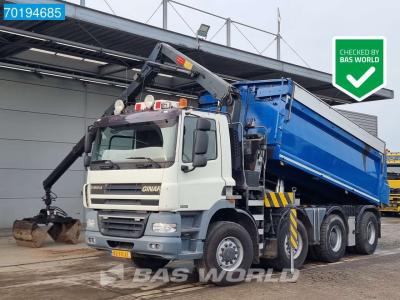 Ginaf X4243LS 8X4 NL-Truck HMF1643 Z2 Crane Kran EURO 5 sold by BAS World B.V.