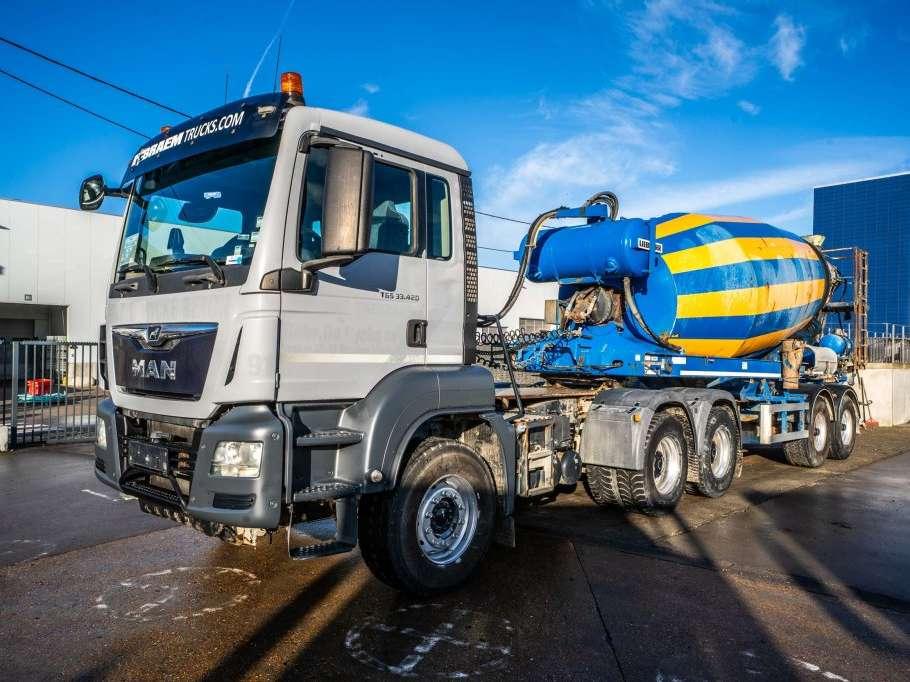 Man TGS 33.420 BBS + SEMI LIEBHERR 12M3 Photo 1