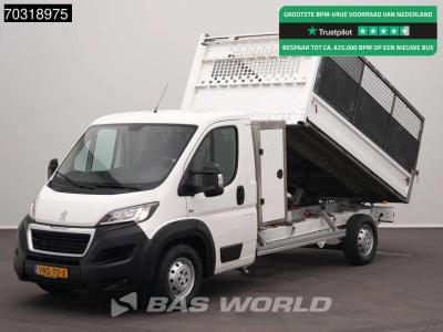 Peugeot Boxer 160PK Kipper met Kist Trekhaak Airco Euro6 Tipper Benne Kieper Airco Trekhaak sold by BAS World B.V.