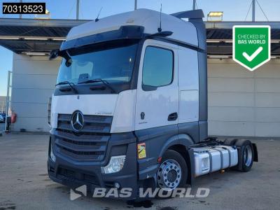 Mercedes-Benz Actros 1845 4X2 Bigspace Lowdeck Mirrorcam 2x Tank sold by BAS World B.V.