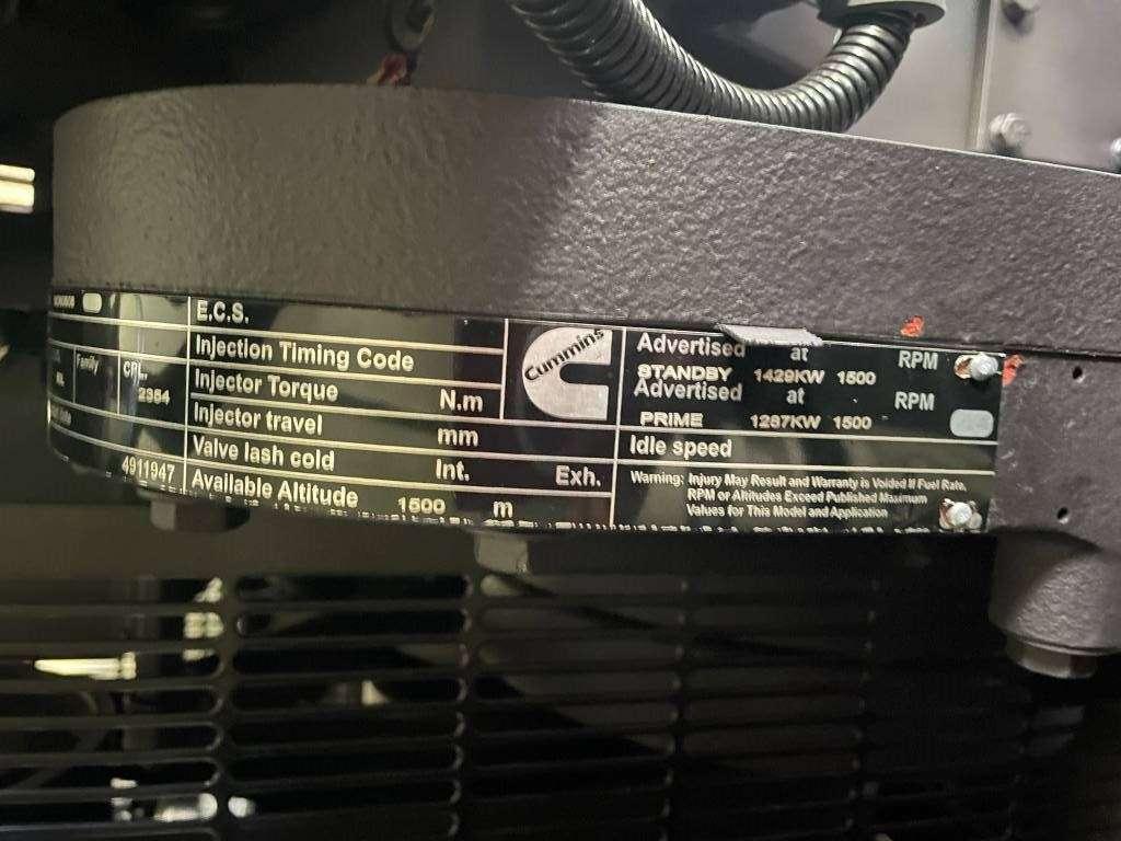 Cummins KTA50GS8 - 1.675 kVA Generator - DPX-18821 Photo 13