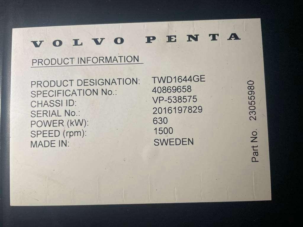 Volvo TWD1644GE - 715 kVA Generator - DPX-18884.1 Photo 18