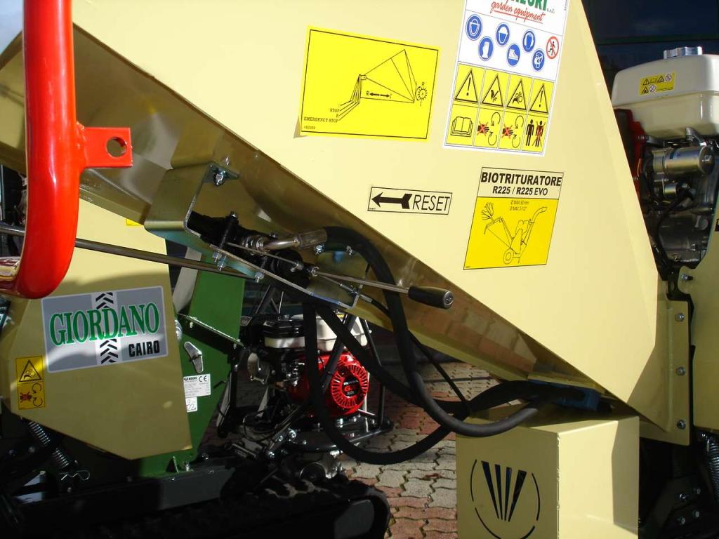 Negri R 225 MONTATO SU MOTOCARRIOLA GIOR 600 HONDA Photo 14