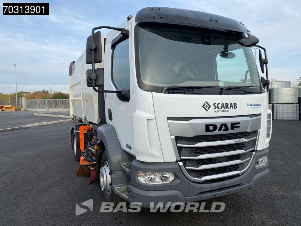Daf XB 230 4X2 NEW! Scarab 6.35m3 Sweeper 3 Brushes Automatic Euro 6 Photo 3