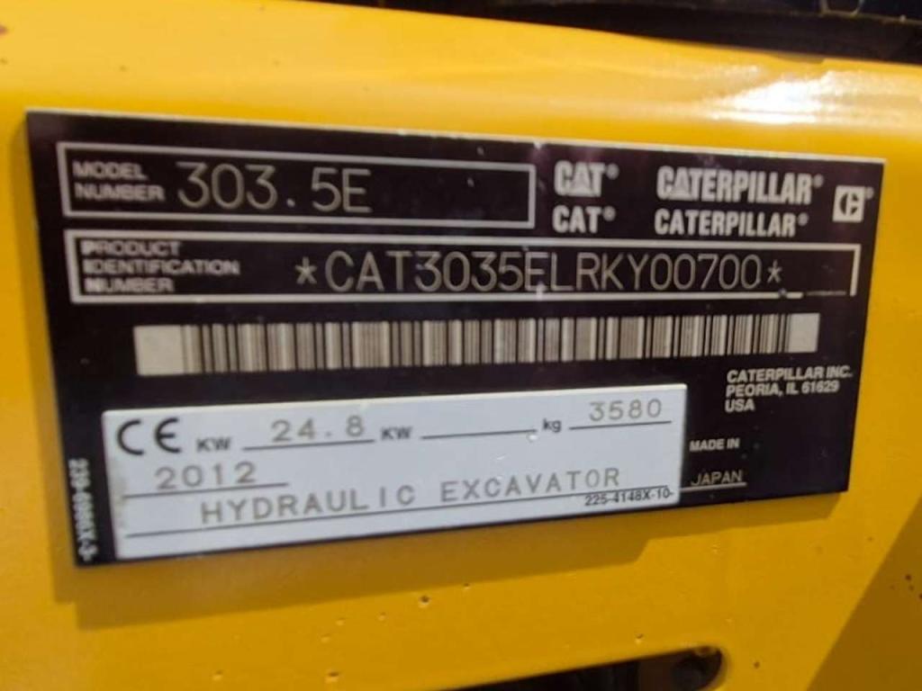 Caterpillar 303.5ECR Photo 11