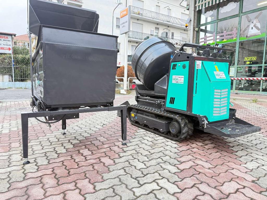 Imer TAURUS 1000 - BOTTE IMPASTATRICE - PALA AUTOCARICANTE - CASSONE DUMPER Photo 25