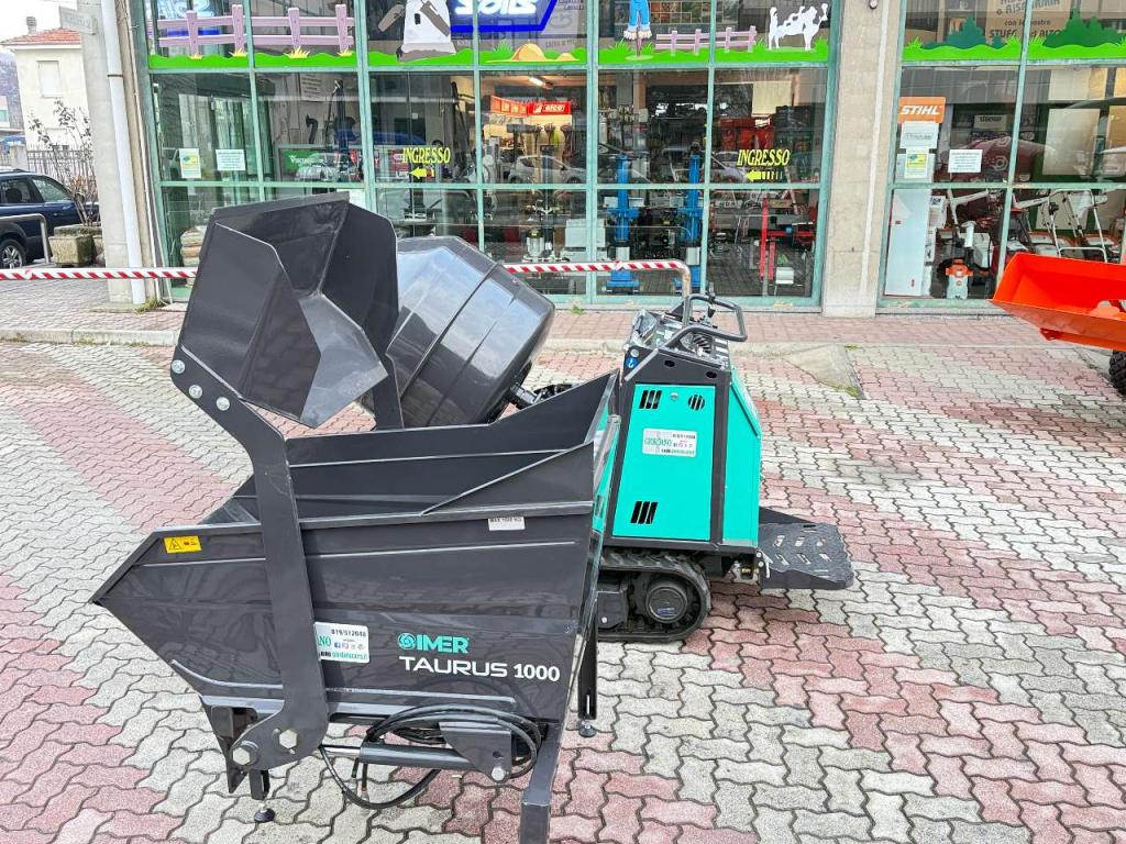 Imer TAURUS 1000 - BOTTE IMPASTATRICE - PALA AUTOCARICANTE - CASSONE DUMPER Photo 26