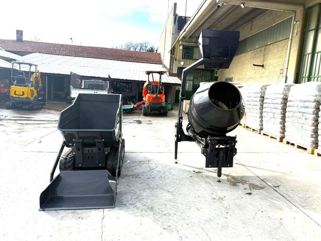 Imer TAURUS 1000 - BOTTE IMPASTATRICE - PALA AUTOCARICANTE - CASSONE DUMPER Photo 28