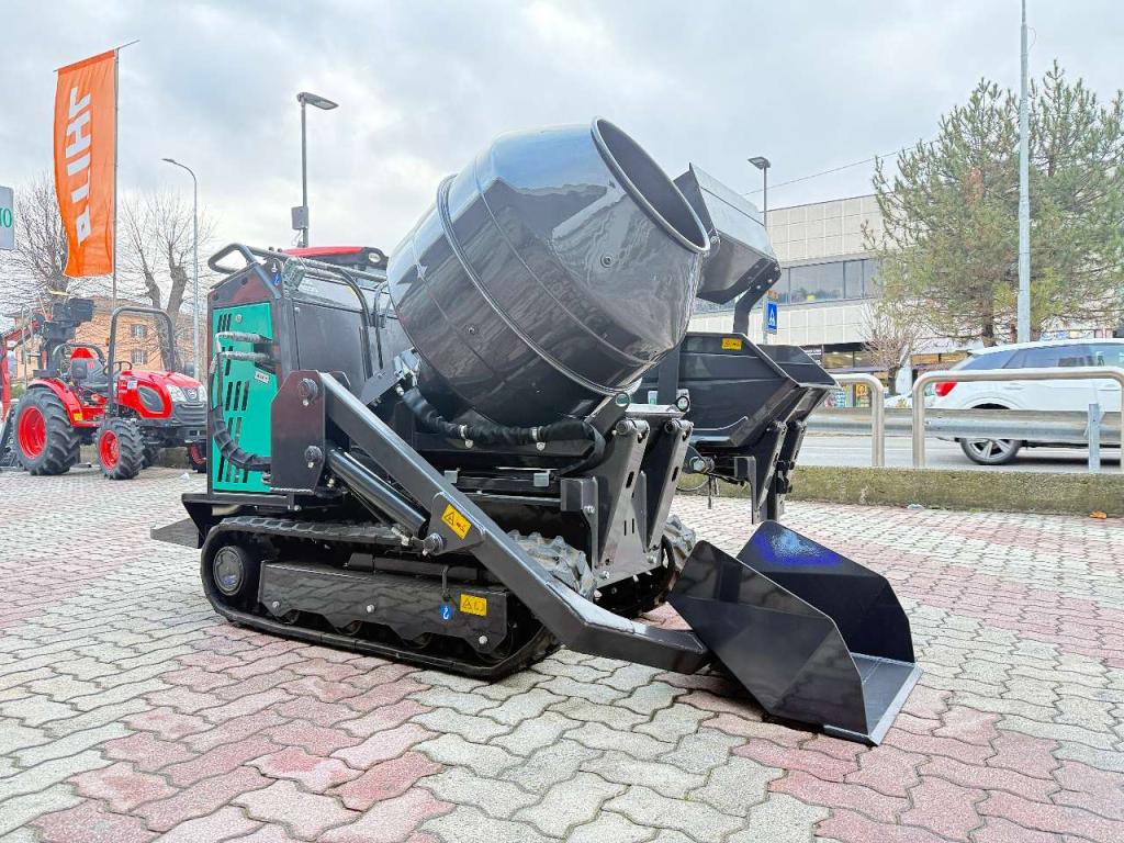 Imer TAURUS 1000 - BOTTE IMPASTATRICE - PALA AUTOCARICANTE - CASSONE DUMPER Photo 9