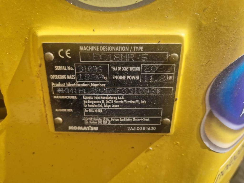 Komatsu PC18MR-5 Photo 9