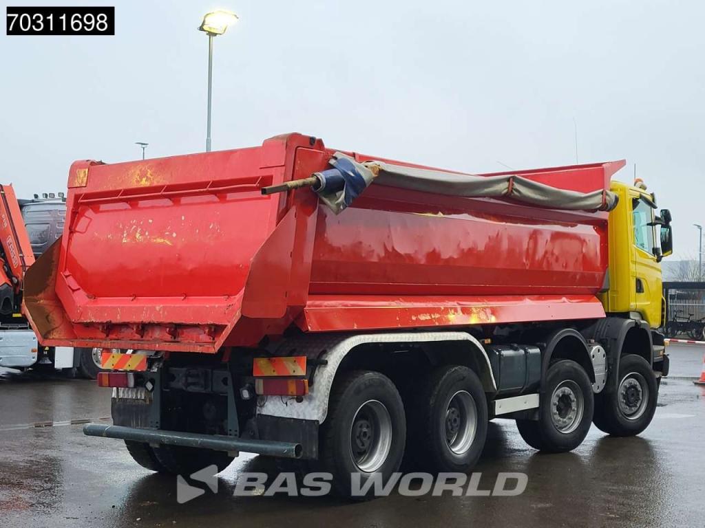 Scania G420 G 8X6 8x6 18m3 KH Kipper Steel suspension Big-Axle Euro 4 Photo 8