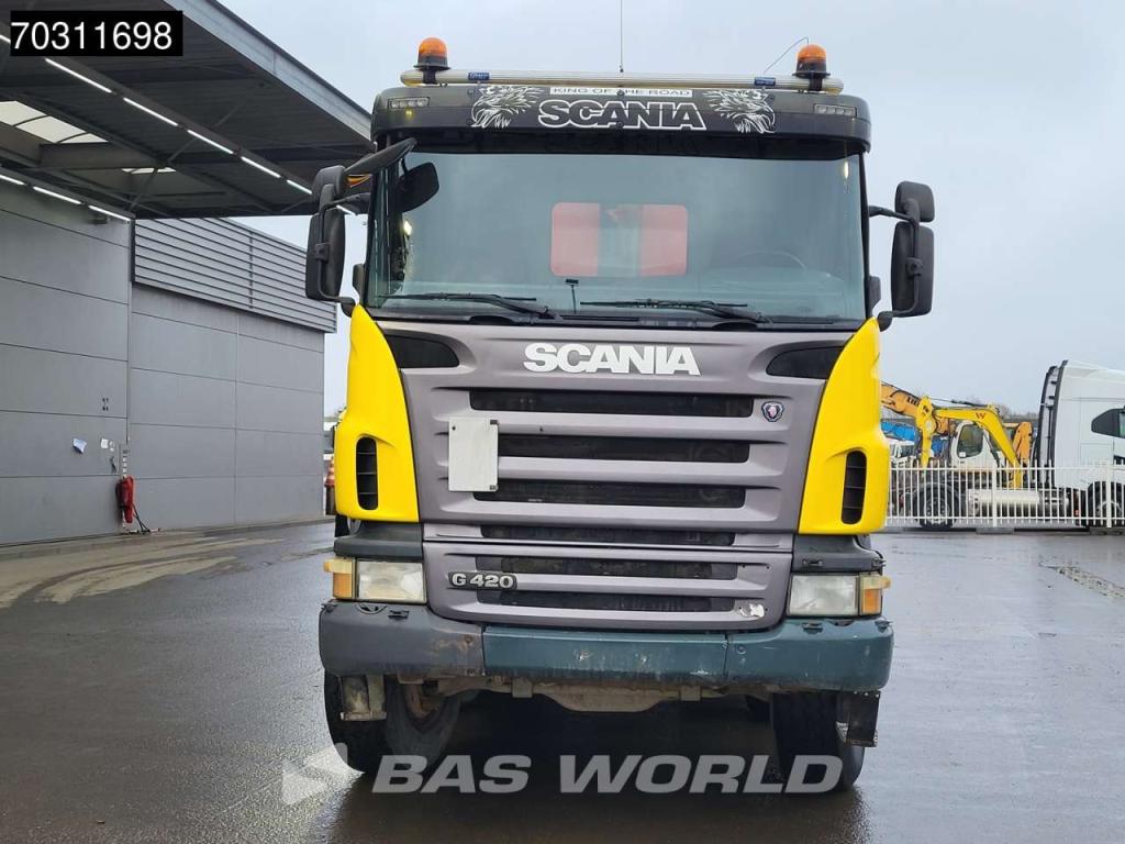 Scania G420 G 8X6 8x6 18m3 KH Kipper Steel suspension Big-Axle Euro 4 Photo 9
