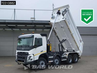 Volvo FMX 460 8X4 NEW! 13L Engine 19m3 Wielton Kipper Steelsuspension Big-Axle Automatic Euro 6 sold by BAS World B.V.