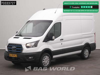 Ford e-Transit 184pk Elektrisch 68kWh 317km WLTP L2H3 Hoog Dak Navi 360camera CarPlay Airco Cruise CarPl sold by BAS World B.V.