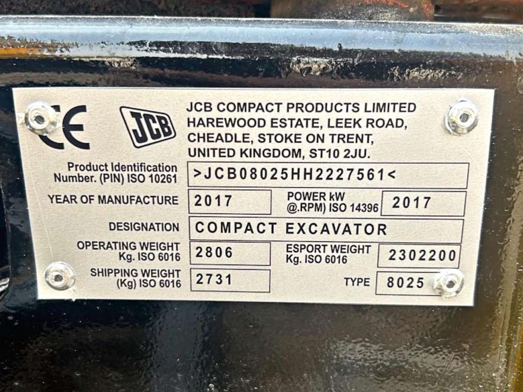 JCB 8025ZTS Photo 7