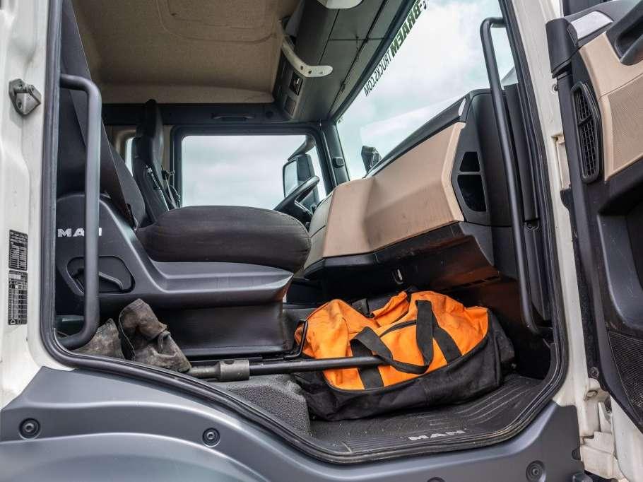 Man TGS 32.360+PUTZMEISTER8M³+BAND/BELT/TAPIS Photo 13
