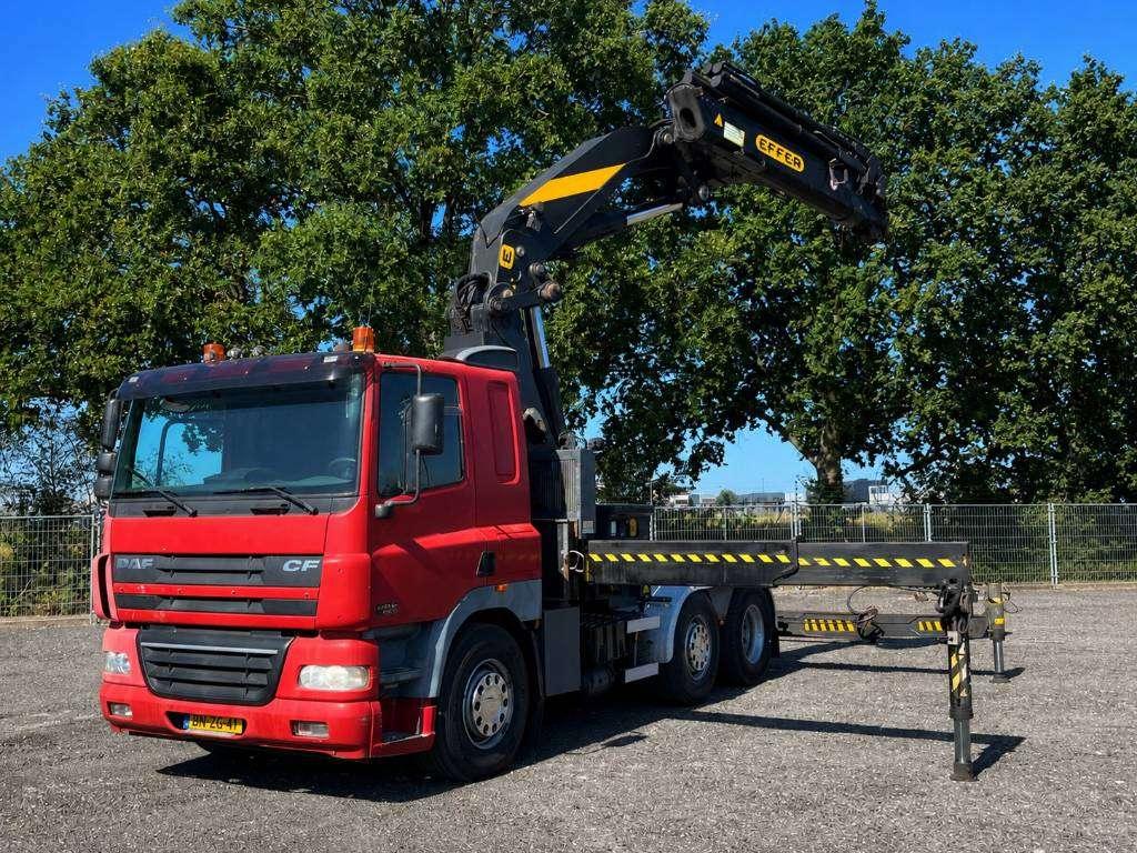 Daf CF85.430 + Effer 550 6/S Crane Photo 3