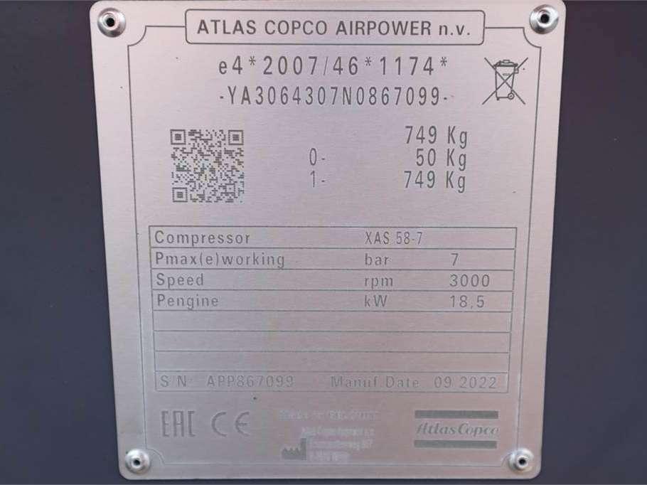 Atlas Copco XAS 58-7 Photo 8