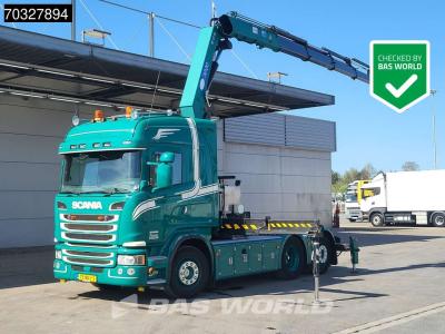 Scania G410 G 6X2 NL-Truck APK 01-2027 Full-Air Retarder HMF3220 K6 Crane Leder Navi ACC sold by BAS World B.V.