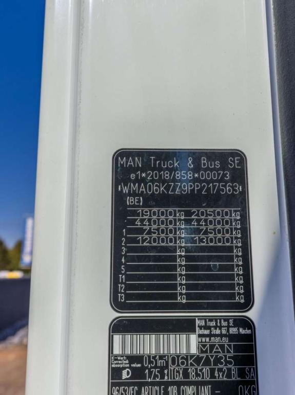 Man TGX 18.510 BLS+INTARDER+PTO Photo 21